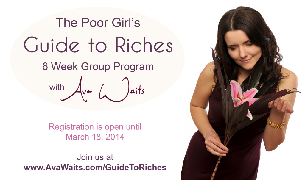 Guide to Riches late poster March2014