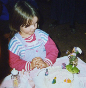 I was a very proper little girl